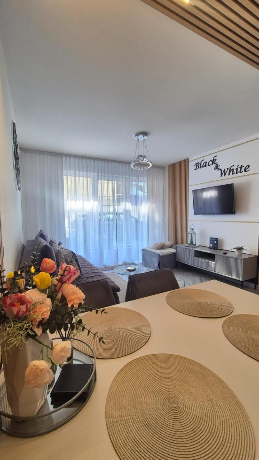 Apartament Black-White Mielno  Ngoại thất bức ảnh